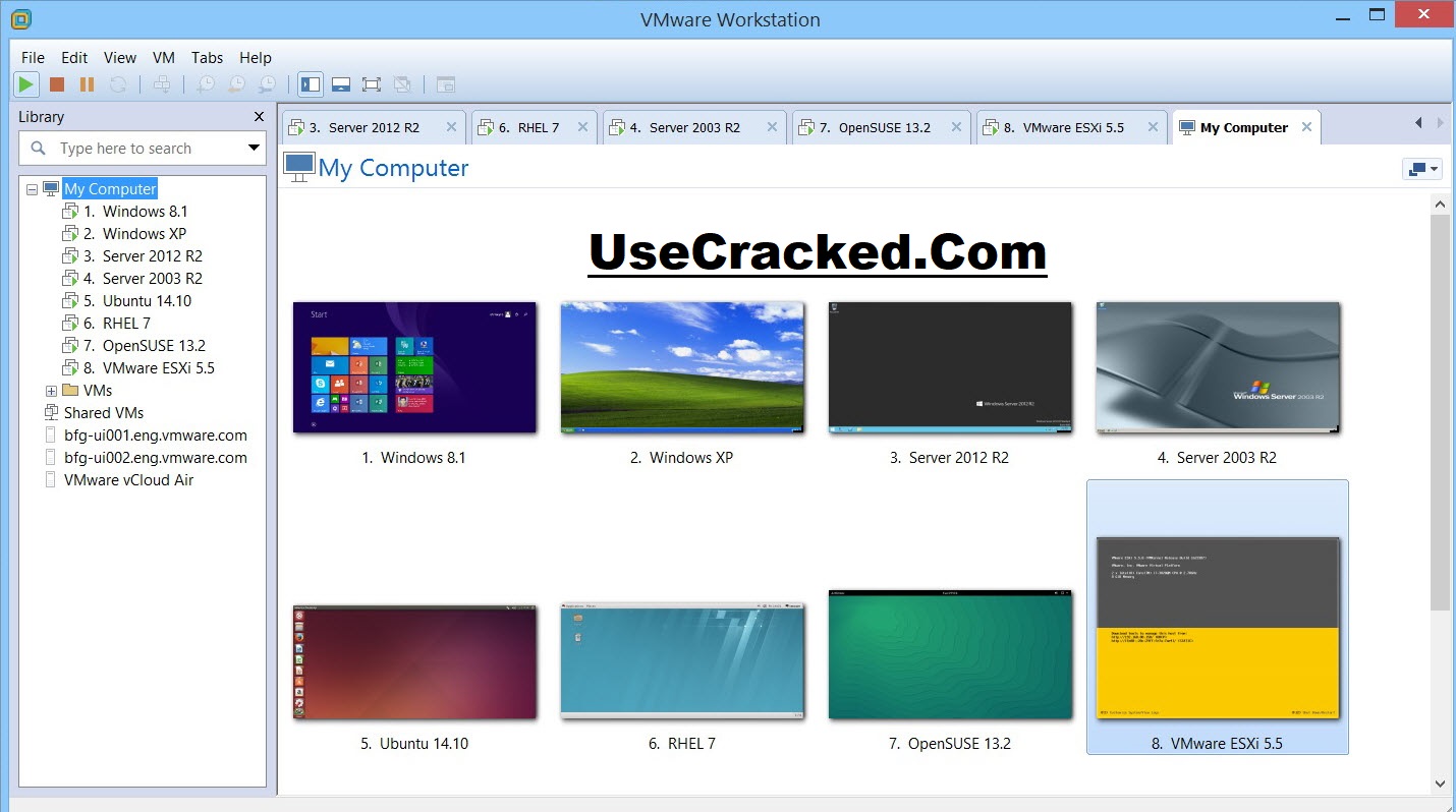 Crack de VMWare Workstation Pro