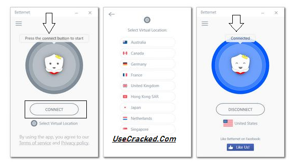 Retak Betternet VPN Premium