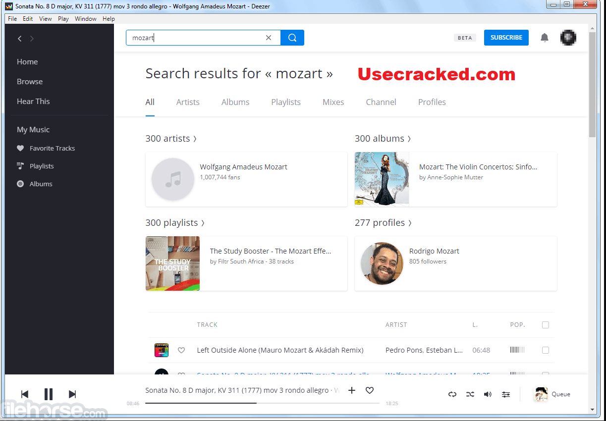 Crack Deezer Desktop