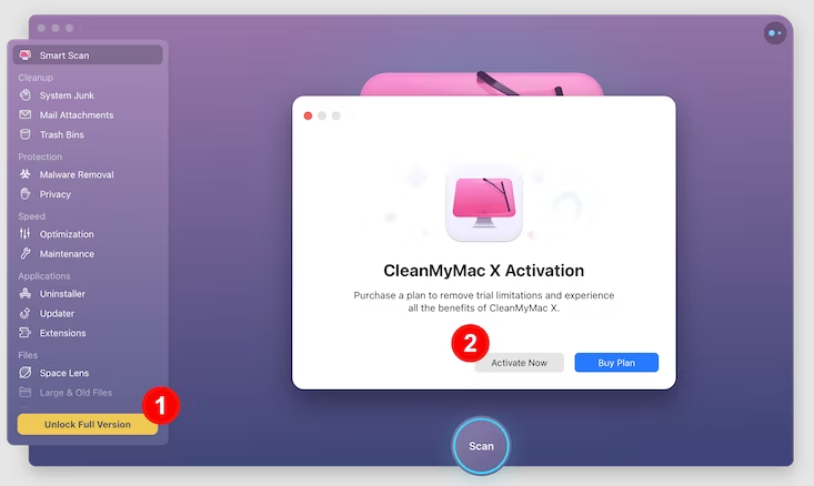 CleanMyMac Activation Number